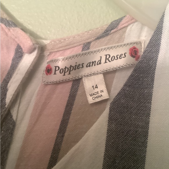 Poppies and Roses Maxi Romper - Picture 4 of 8